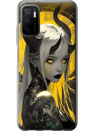 Чехол на xiaomi redmi note 10t аниме демон 2 сяоми редми ноут 10т2