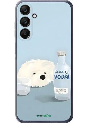 Чехол на samsung galaxy a25 5g пес водка самсунг а25 5г