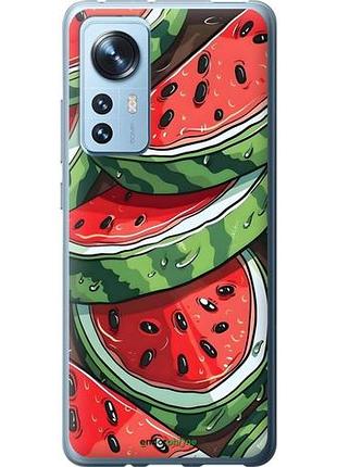 Чехол на xiaomi 12 арбуз сяоми 12