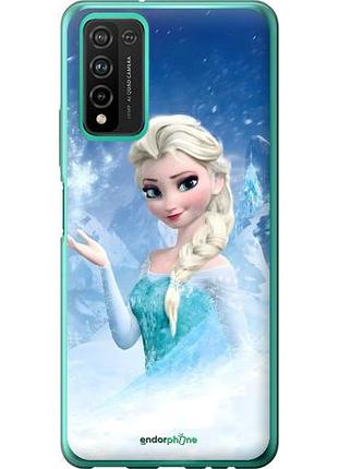 Чехол на huawei honor 10x lite эльза хуавей хонор 10х лайт
