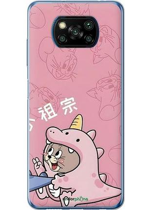 Чехол на xiaomi poco x3 pro том и джерри 2 сяоми поко х3 про 2