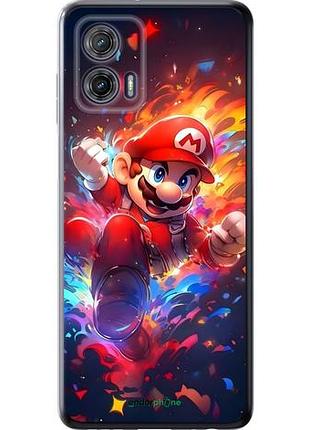 Чехол на motorola g73 супер марио моторола г73