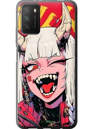 Чехол на xiaomi poco m3 аниме демон