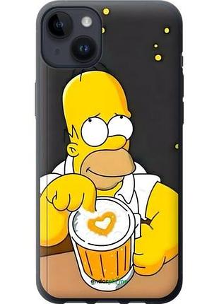 Чохол на iphone 14 plus гомер пиво