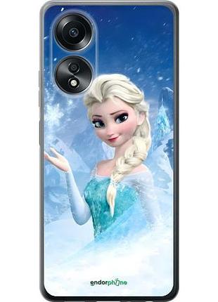 Чехол на oppo a58 4g эльза оппо а58 4г
