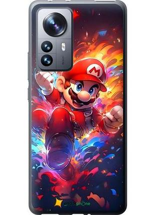 Чехол на xiaomi 12 pro супер марио сяоми 12 про