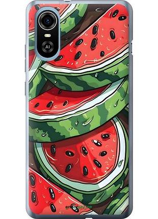Чехол на zte blade a31 plus арбуз зте блейд а31 плюс