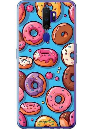 Чохол на oppo a9 2020 пончики