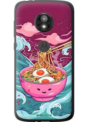 Чехол на motorola moto e5 play рамен