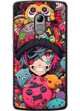 Чехол на lenovo a7010 аниме парень леново а7010