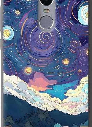 Чехол на xiaomi redmi note 4 креатинвый арт сяоми редми ноут 4