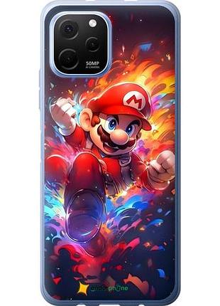 Чехол на huawei nova y61 супер марио