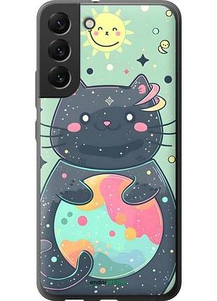 Чохол на samsung galaxy s22 plus милий котик
