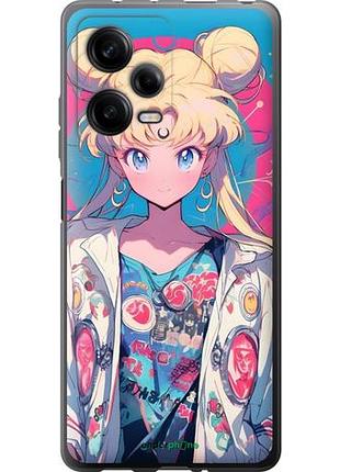 Чохол на xiaomi redmi note 12 pro 5g сейлор мун 2