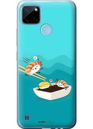 Чехол на realme c21y суши