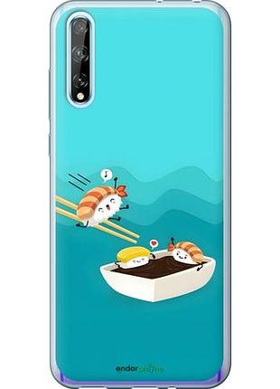 Чехол на huawei p smart s суши