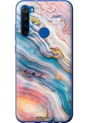 Чехол на xiaomi redmi note 8t мрамор красивый сяоми редми ноут 8т