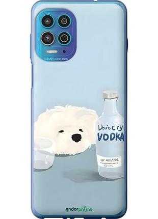 Чехол на motorola edge s пес водка моторола эдж с