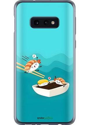 Чехол на samsung galaxy s10e суши самсунг с10e