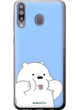 Чехол на samsung galaxy m30 милый мишка самсунг м30