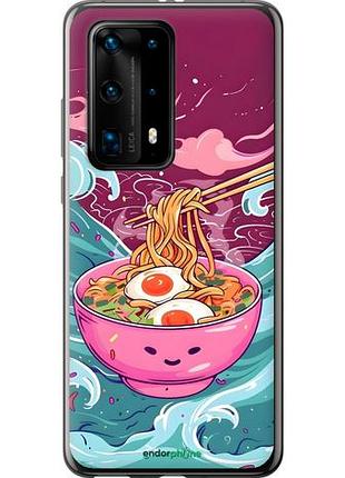Чехол на huawei p40 pro plus рамен хуавей п40 про плюс