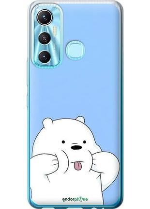 Чехол на infinix hot 11 милый мишка инфикс хот 11