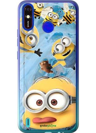 Чохол на tecno spark 4 lite міньйони