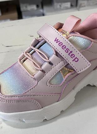 Детские кроссовки для девочек, weestep (код 2162) размеры: 29 32 32