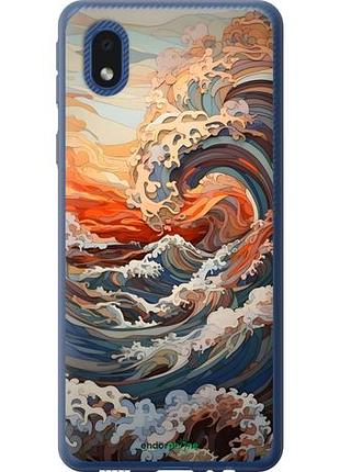 Чохол на samsung galaxy a01 core a013f арт хвилі