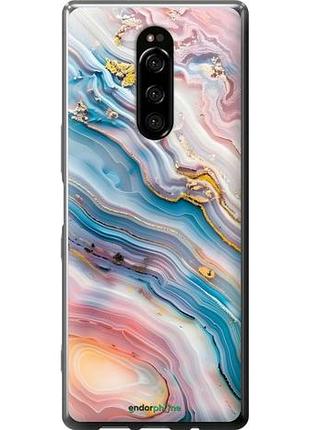 Чохол на sony xperia xz4 мармур красивий