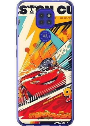 Чехол на motorola g9 play тачки моторола г9 плей