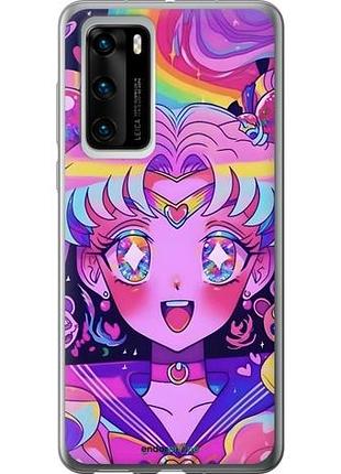 Чехол на huawei p40 сейлор мун 3 хуавей п40