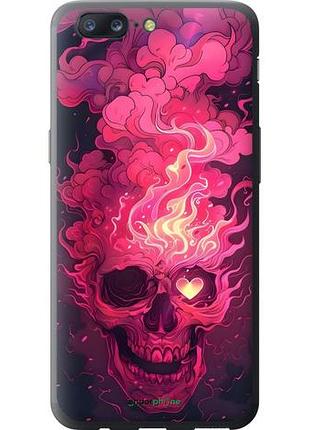 Чехол на oneplus 5 череп арт