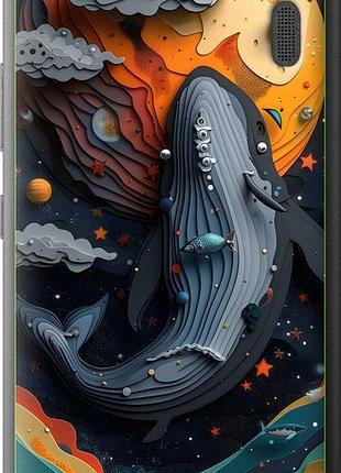 Чехол на lenovo a7000 кит в космосе леново а7000