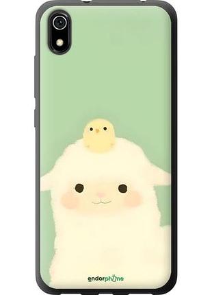 Чехол на xiaomi redmi 7a барашек и ципленок сяоми редми 7а