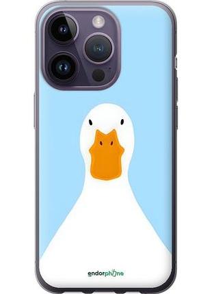 Чехол на iphone 14 pro гусь айфон 14 про