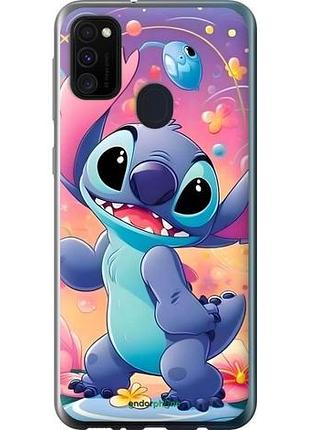 Чехол на samsung galaxy m21 m215f стич 2 самсунг м21 м215ф2