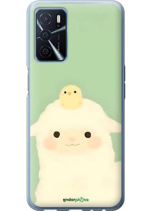 Чехол на oppo a16 барашек и ципленок оппо а16