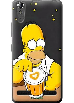 Чехол на lenovo a6000 гомер пиво леново а6000