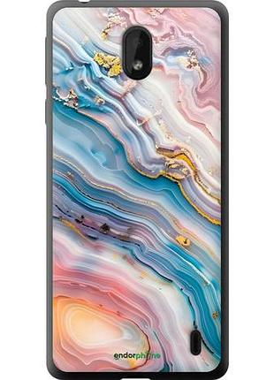 Чохол на nokia 1 plus мармур красивий