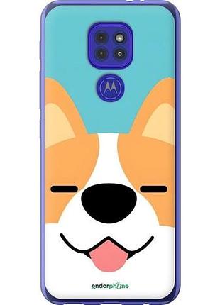 Чехол на motorola g9 play забавный корги моторола г9 плей