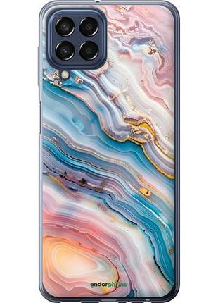 Чехол на samsung galaxy m33 m336b мрамор красивый самсунг м33 м336б