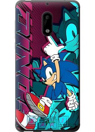 Чехол на nokia 6 соник sonic нокиа 6