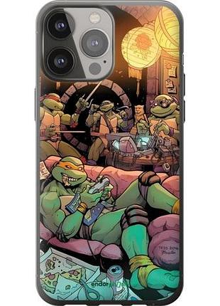 Чохол на iphone 13 pro max черепашки нінзя