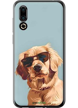 Чохол на meizu 16s пес в окулярах