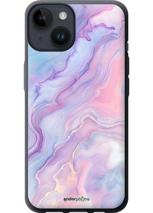 Чехол на iphone 14 нежный мрамор айфон 14
