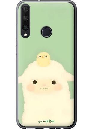 Чехол на huawei y6p барашек и ципленок хуавей у6p