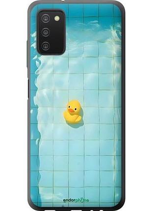 Чехол на samsung galaxy a03s a037f утенок самсунг а03с а037ф