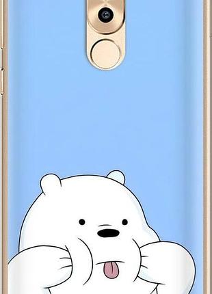 Чехол на huawei mate 9 lite милый мишка хуавей мейт 9 лайт