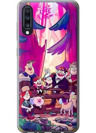 Чехол на samsung galaxy a70 2019 a705f гравити фолз самсунг а70 2019 а705ф